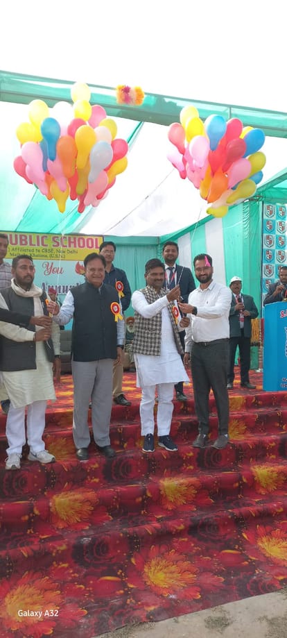 Bhumika stood first in 200 meter race in digger and shot put.