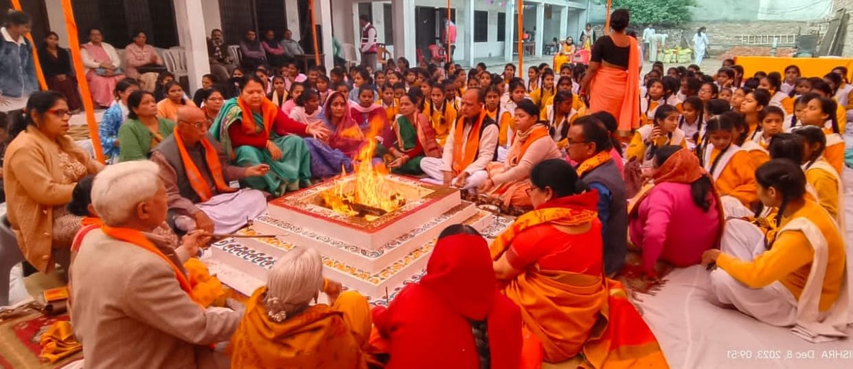 127th anniversary festival begins with Vedic Yagya
