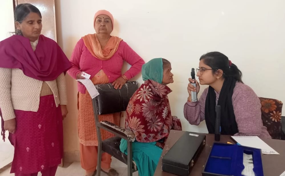 90 people health checkup done in banethi panchyat