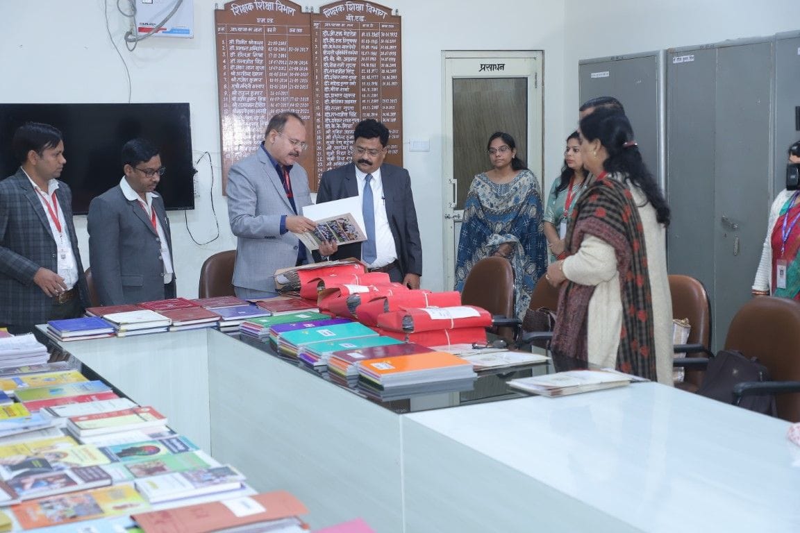 NAAC team evaluated SS College