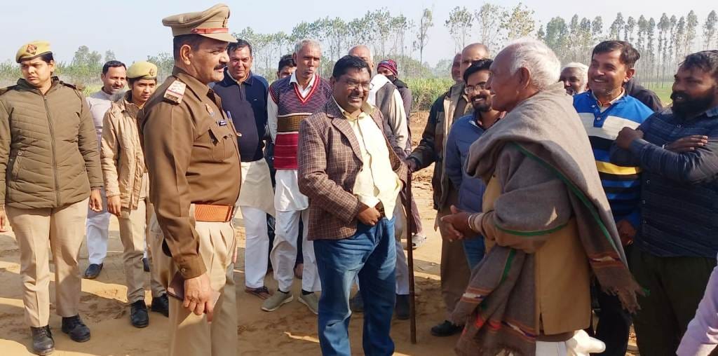 Tehsil administration took possession of land acquired in Tabarkpur
