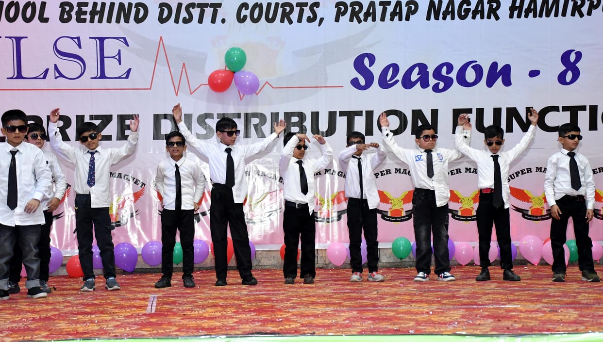 Super Magnet School Public School celebrated its annual function with pomp and show