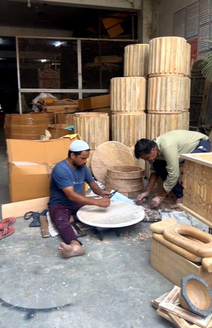 Saharanpur's wood carving export faltered due to war