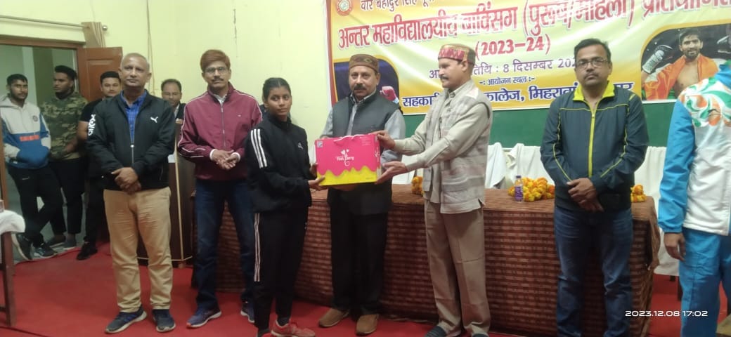 Tanu won gold medal in interstate boxing