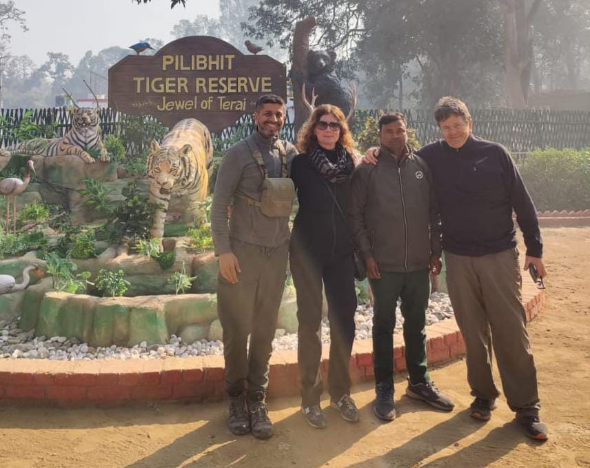 Tourists from Ireland saw a tiger