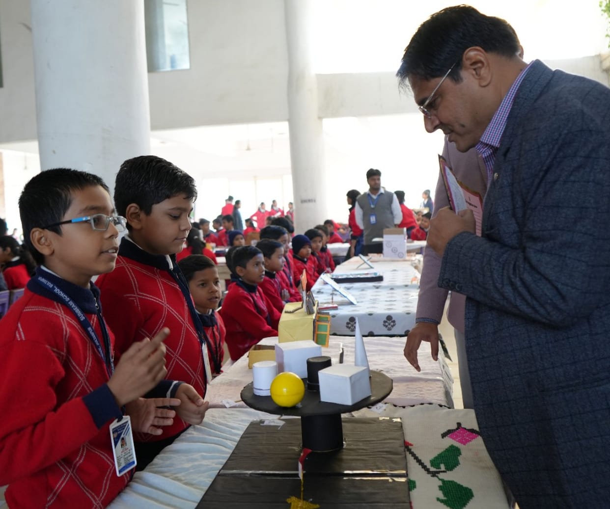 Students showcased their talent with 89 models