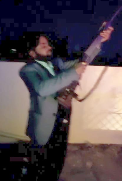 Firing from a licensed gun at a wedding, video goes viral