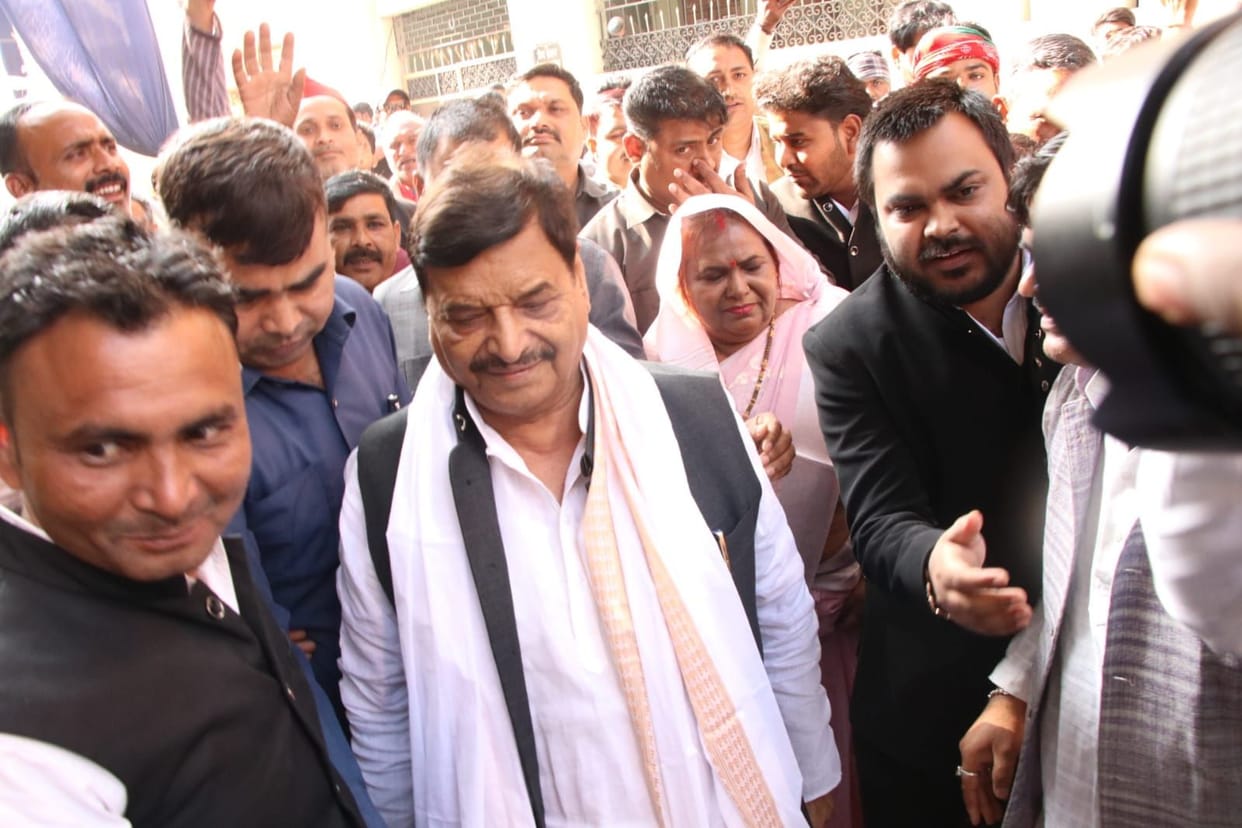 sp leader Shivpal Yadav is on two day tour of Western UP