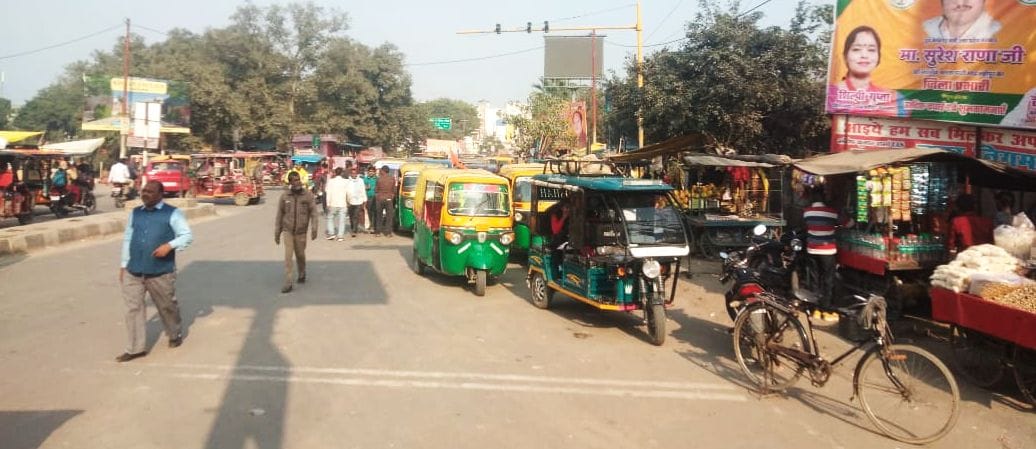 Encroachment in front of medical college, patients upset