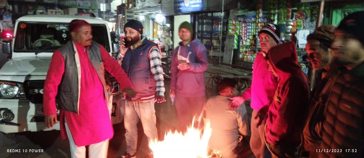 Severe cold increased people's problems