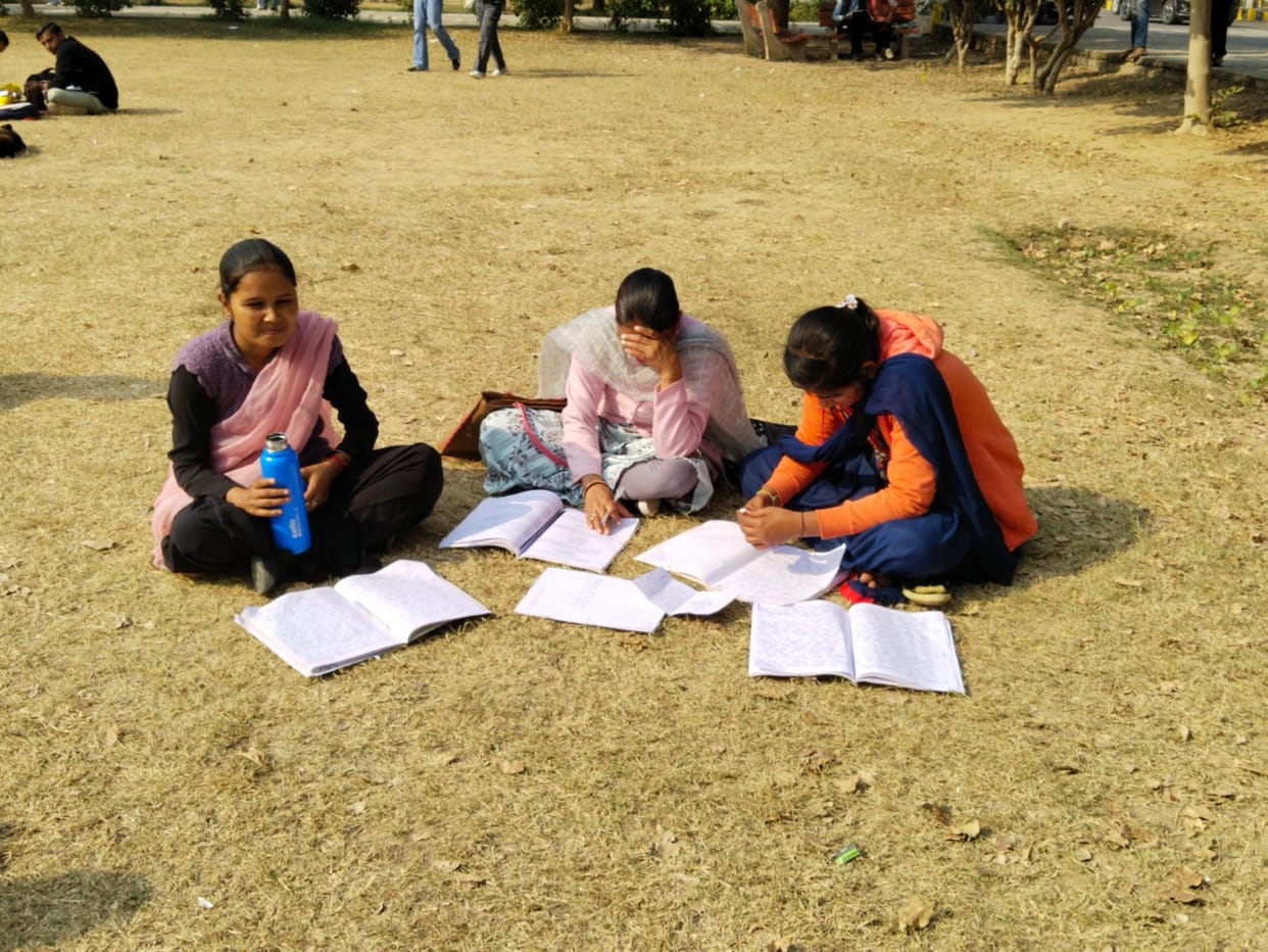 8,625 students took the examination in UG and PG on Tuesday, student caught copying from mobile in Bhodiakheda College.