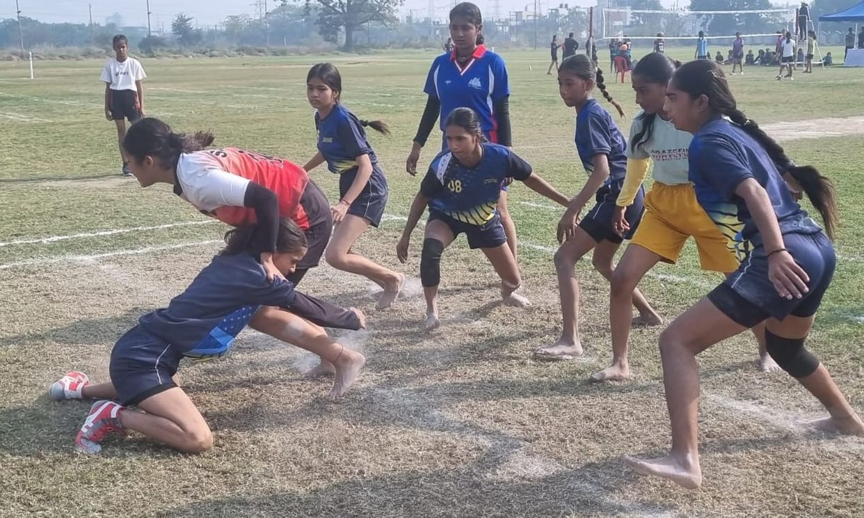 Rudrapur was the winner in volleyball and kabaddi