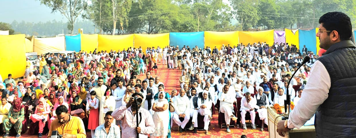 Five crore 63 lakhs will be spent on Gabi Sahib temple: Dushyant