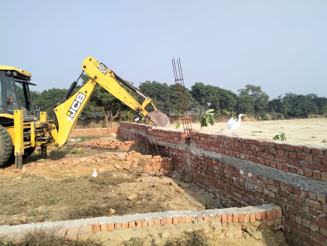 illegal construction demolished