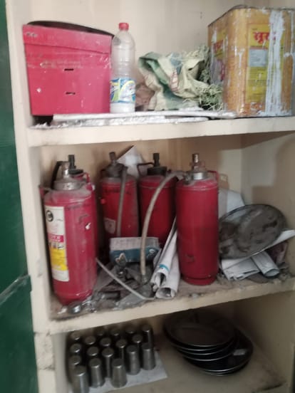 Fire cylinders are enhancing the beauty of stores and shelves of basic schools.