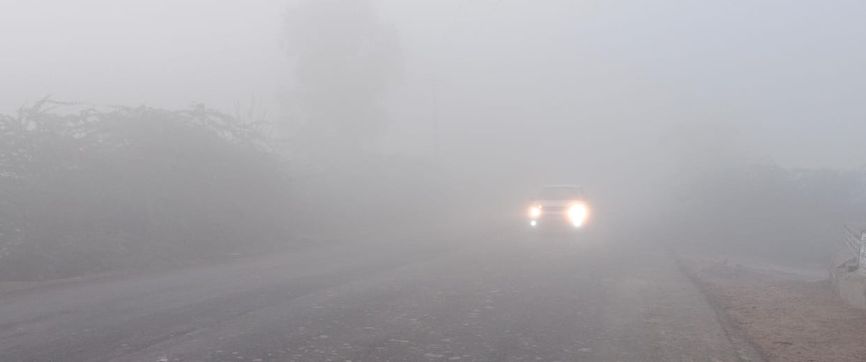 Dense fog expected today, yellow alert issued