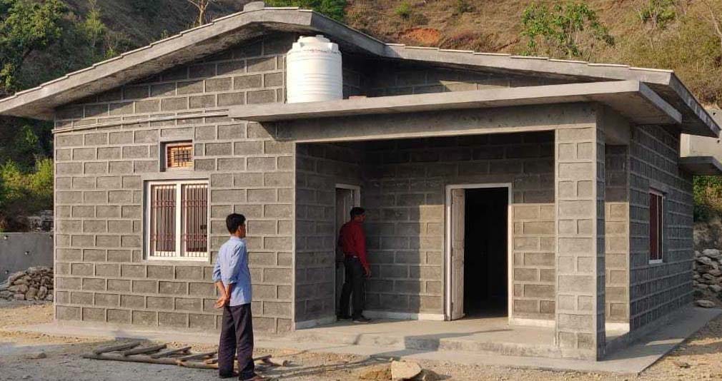 Earlier the construction was allowed, now the District Panchayat is creating hurdles.