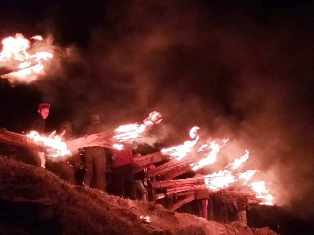 Obscene abuses with torches... Diyali festival celebrated with pomp