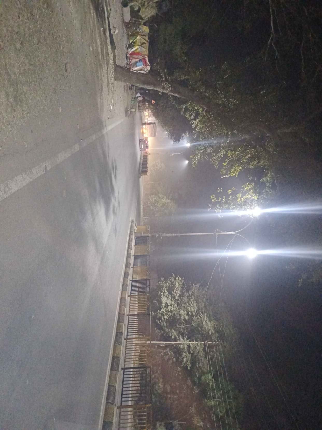 If the speed of buses is increased amidst fog, action will be taken, administration issued alert