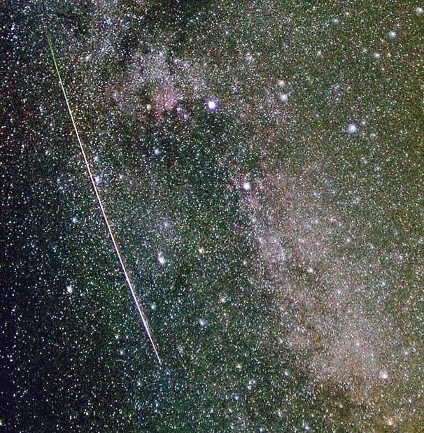 Special arrangements in Aries to show the views of meteorite fall