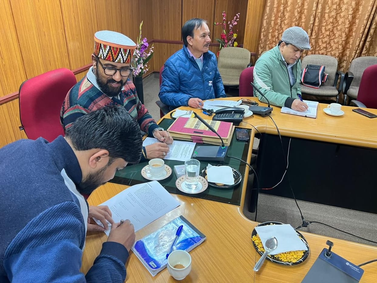 Agreement for the policy of development of villages in the Himalayan region