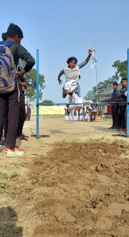 Nikita and Monu won in shot put