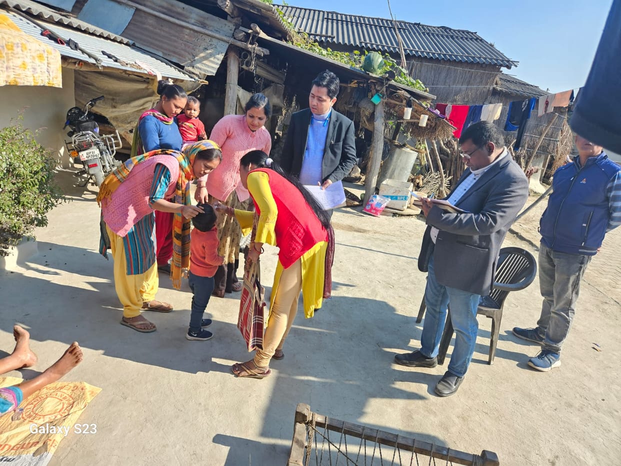 Gave two drops of life to 30 Nepali children