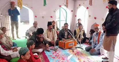Qawwali gathering organized at the Dargah of Hazrat Mazak Mian