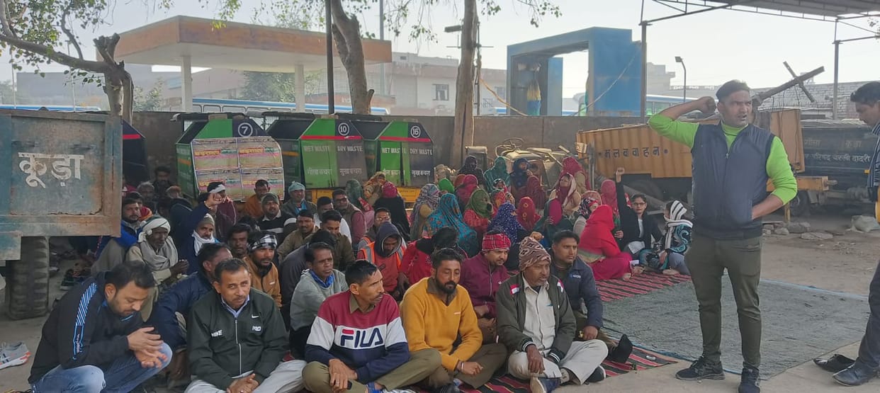 162 employees remain on strike, cleanliness not done in the city