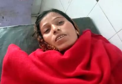 Husband left after court marriage, hurt by police's indifference, woman consumed poison