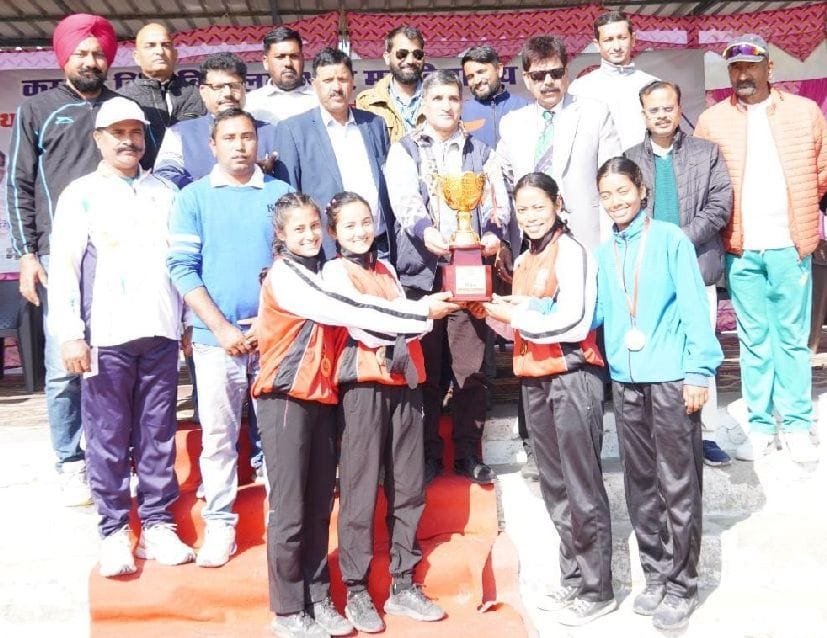 DSB. Nainital. team. champion. Athletics.