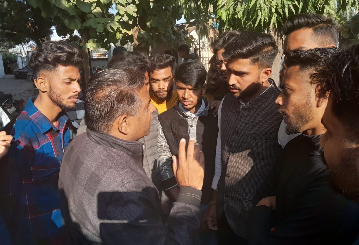 Uproar. among. students. mobile phones, businessmen.