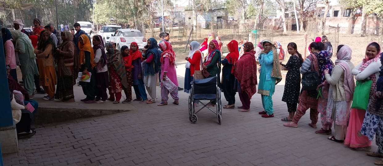 Civil hospital became referral center due to lack of resources and experts
