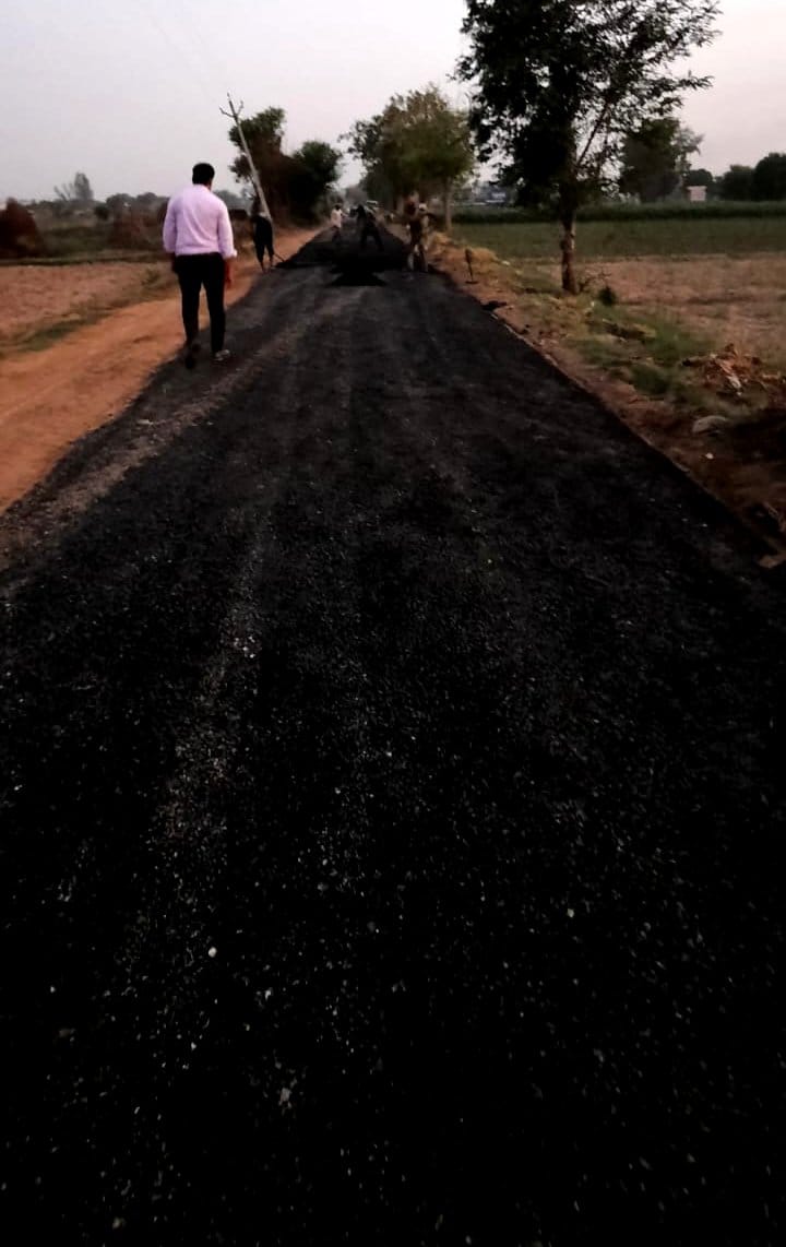 Work started, 57 roads will be pothole free in a month