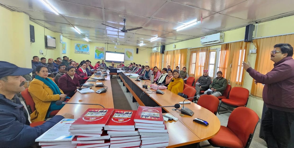 Gave training to 161 teachers in Kullu Diet