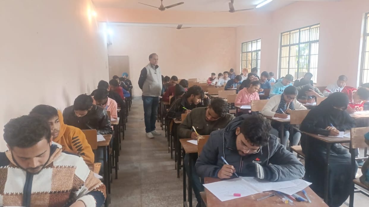 497 students took the exam in graduation, 13 were absent