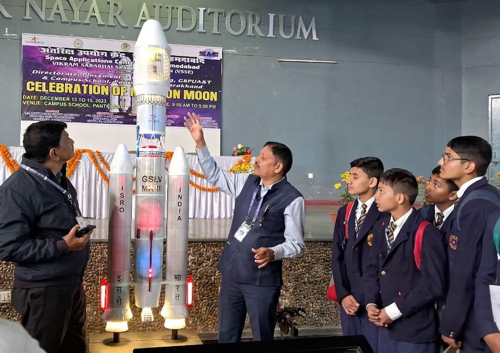 Three and a half thousand students saw the exhibition