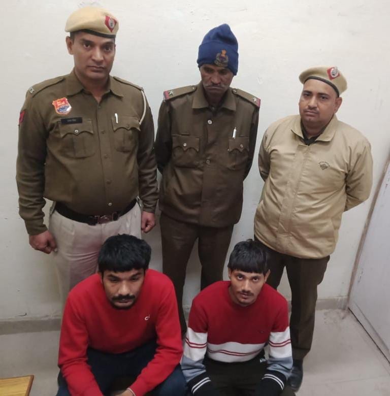 Two accused of committing six theft incidents in the district arrested