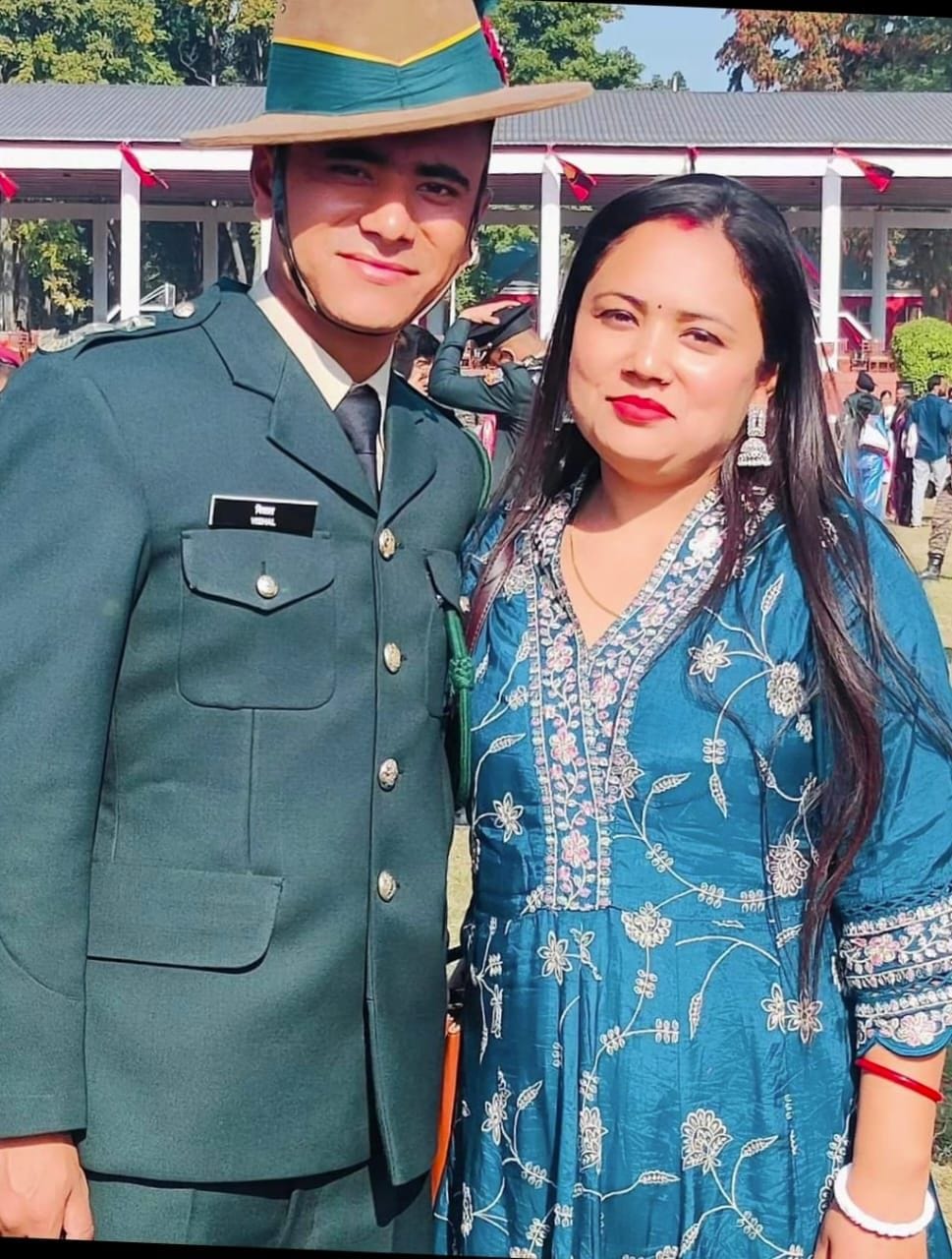 Vishal became lieutenant in the army, villagers praised him