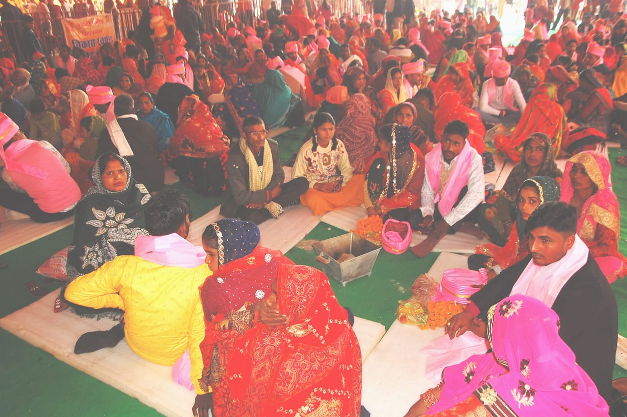379 couples took rounds, 23 got married