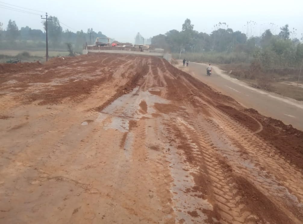 Somewhere the road disappeared, somewhere the culvert, the highway became a maze of night.
