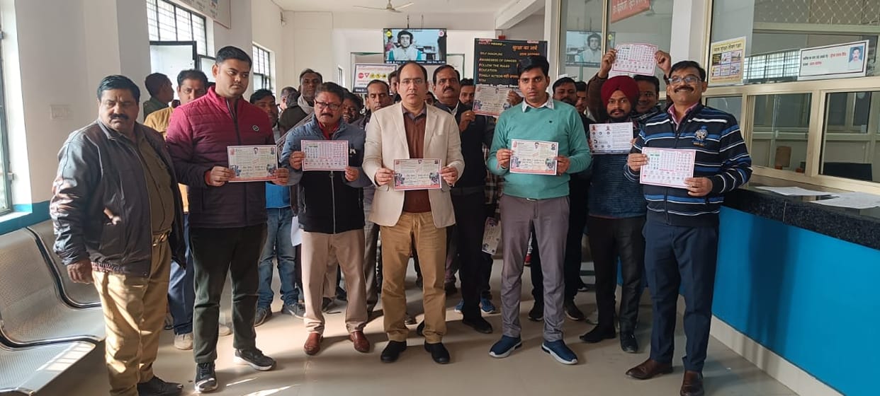 Oath administered to follow traffic rules