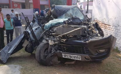 Car collides with tractor-trolley, youth dies