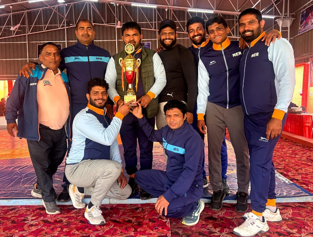 Yashpal won bronze medal in Greco Roman wrestling