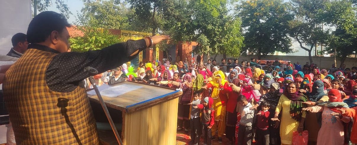 Enthusiasm about the Developed India Sankalp Yatra: Dr. Krishna Middha