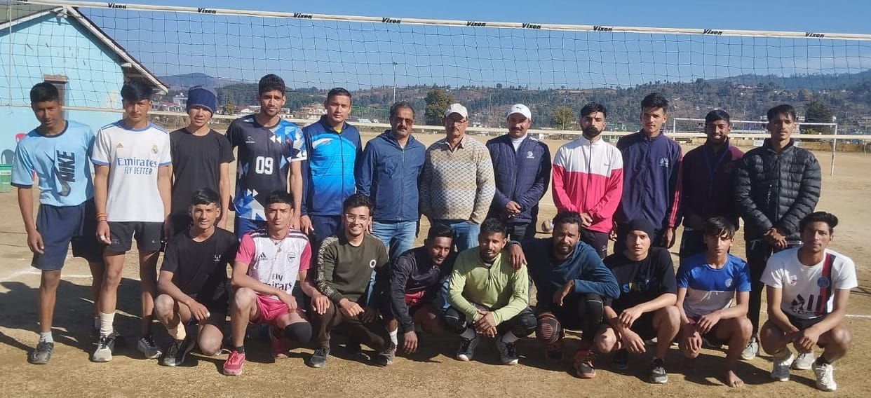 Tanakpur won the title of volleyball competition