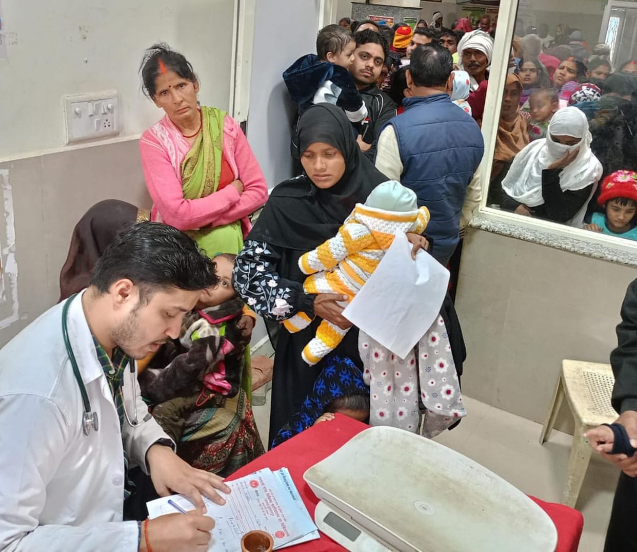 Cold increases, children are falling ill