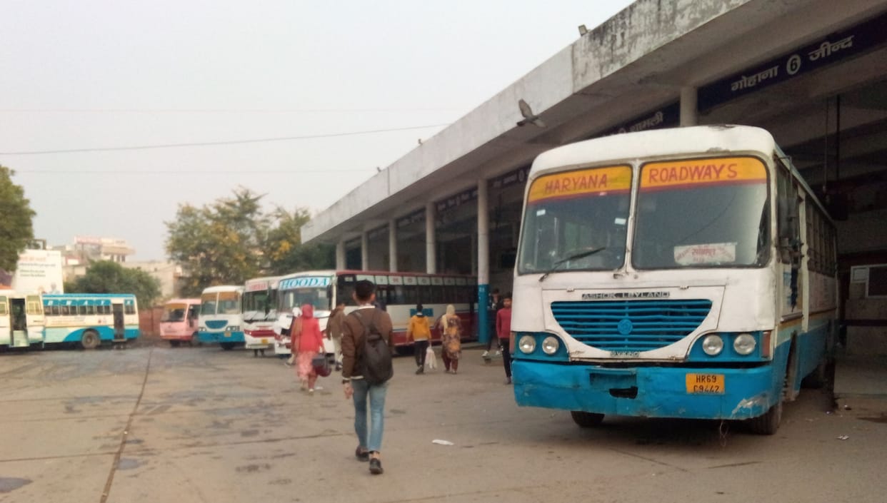 The driver will have to stop the bus at the main stop of the route.
