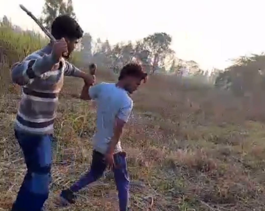 Video of beating of young man and woman caught in the field goes viral