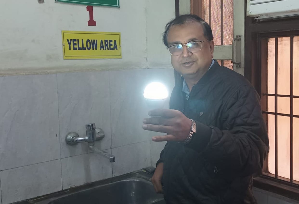 There will be no darkness in Civil Hospital even if the lights go off.